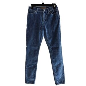 Joe's Jeans High Rise Skinny Ankle‎ Suede Blue Jeans 26 NWT